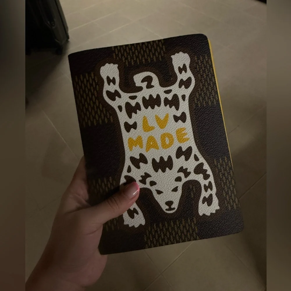 Louis Vuitton LV MADE leather notebook
